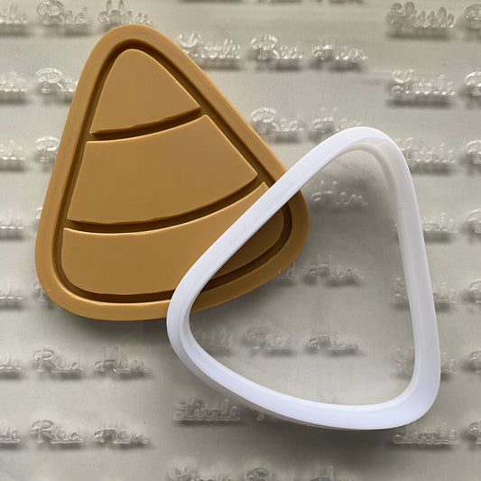 Candy Corn DOUGH STAMP // READY TO FLOOD Stamp and Cookie Cutter Set