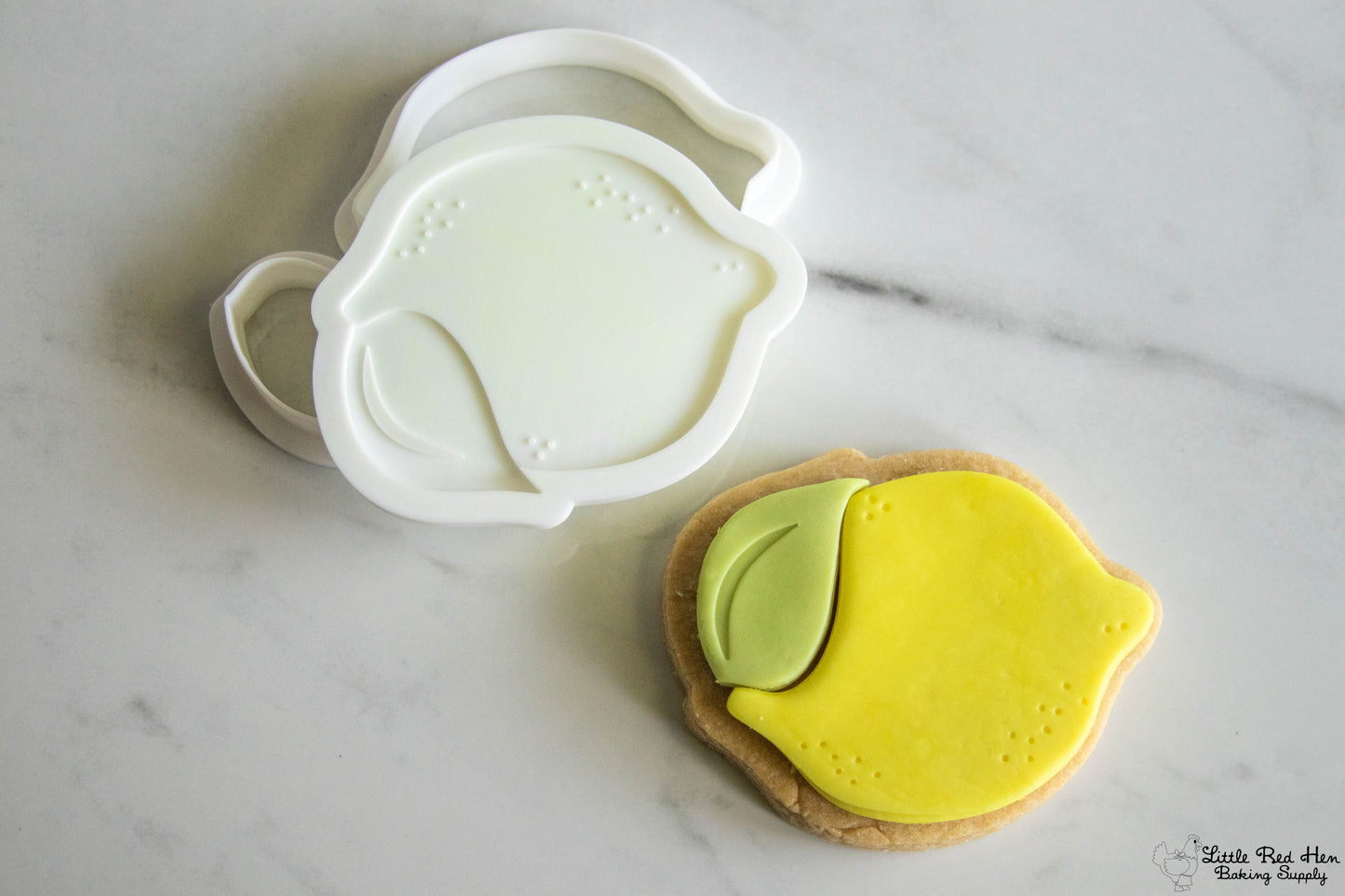 Lemon Buttercream Stamp and Cutter Set -- Summer Fruits Collection