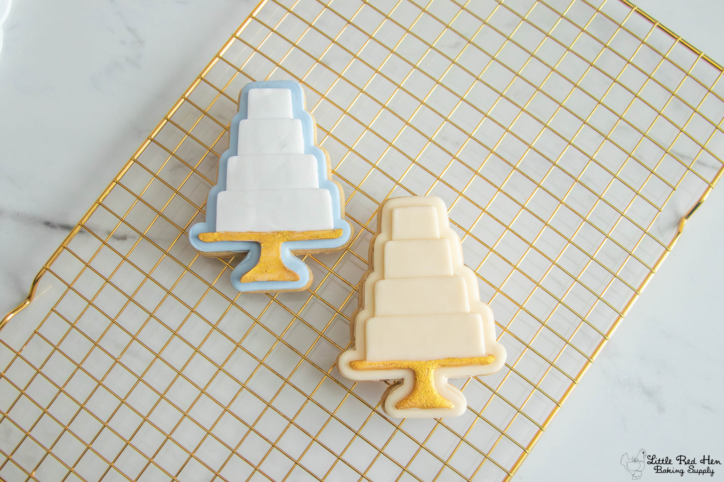 Wedding Cake Buttercream and Fondant Stamp -- Wedding Collection