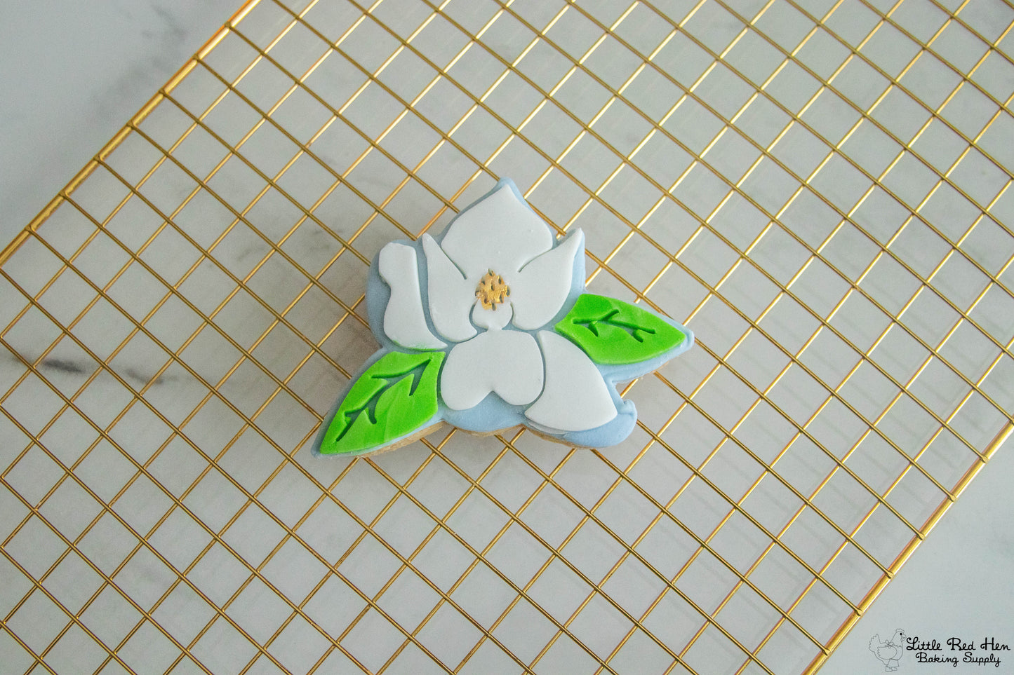 Magnolia Fondant Stamp and Cutter Set