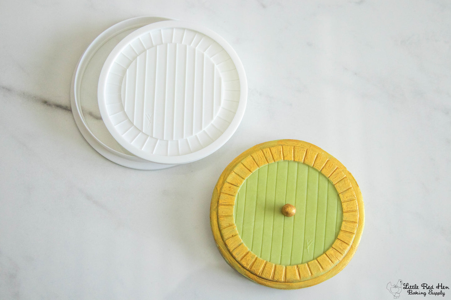 Hobbit Door Buttercream Stamp and Cutter Set