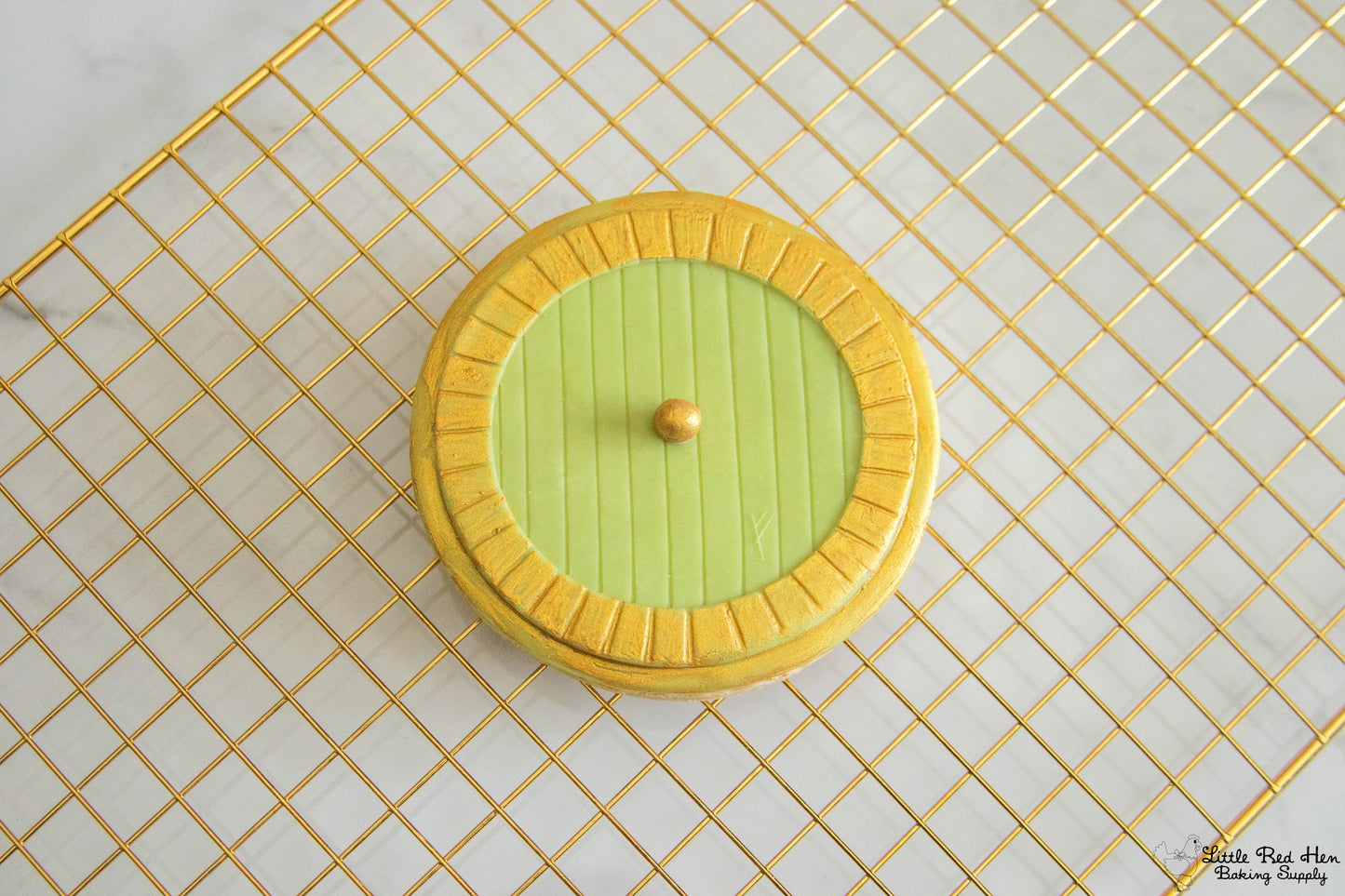 Hobbit Door Buttercream Stamp and Cutter Set