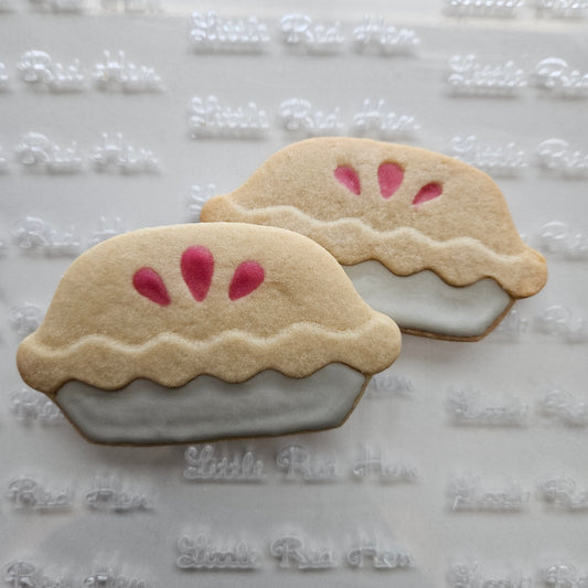 Cute Pie DOUGH STAMP // READY TO FLOOD Stamp and Cookie Cutter Set