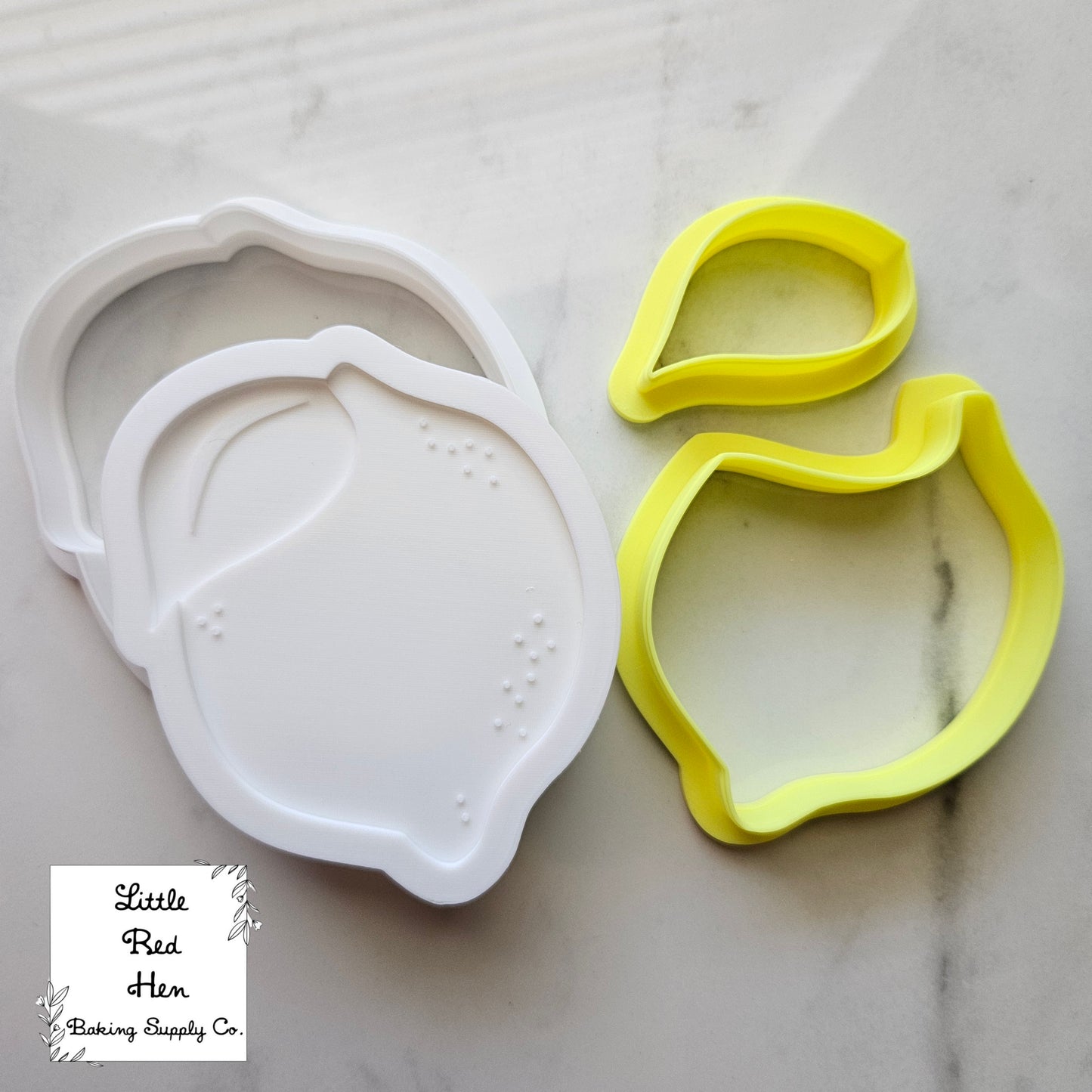 Lemon Buttercream Stamp and Cutter Set -- Summer Fruits Collection