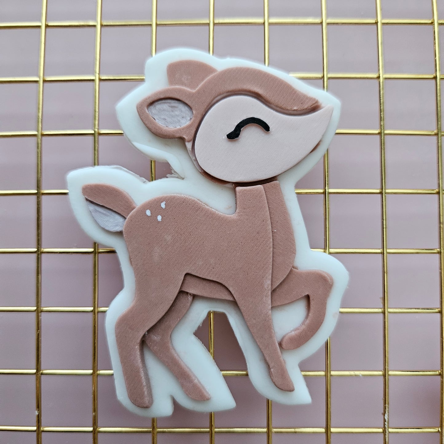 Prancing Deer Buttercream and Fondant Stamp and Cutter Set