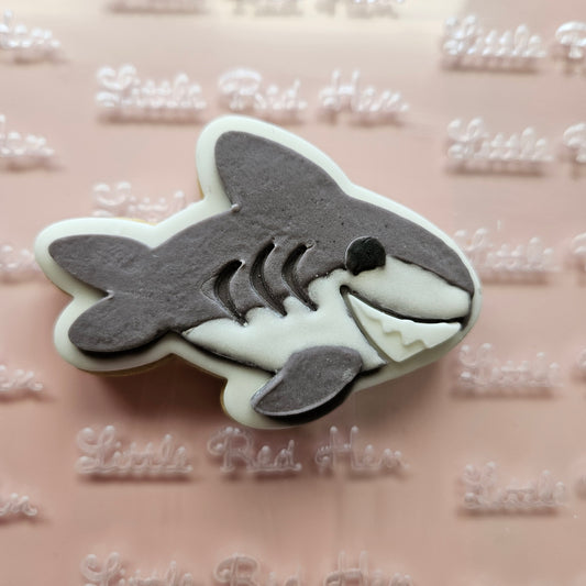 Shark Fondant and Buttercream Stamp and Cutter Set