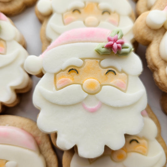 Santa Fondant amd Buttercream Stamp and Cutter Set