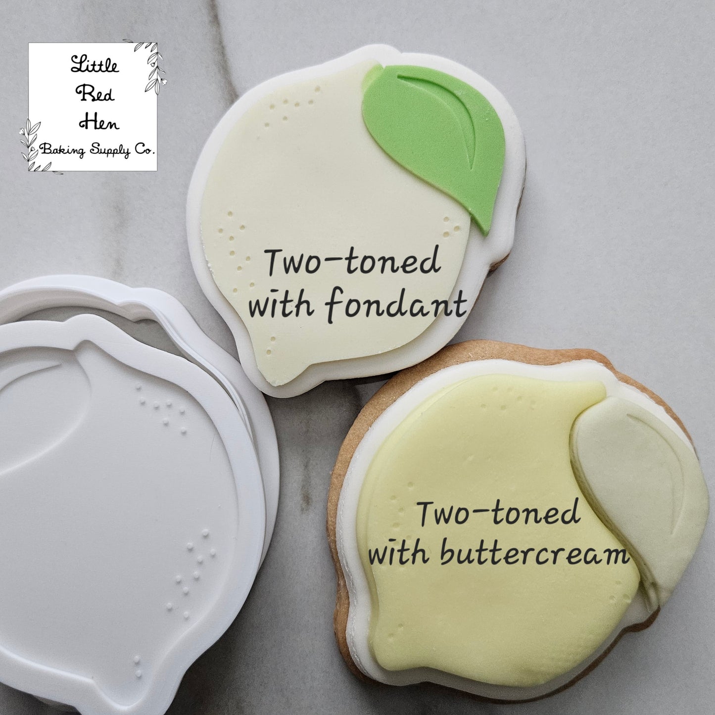 Lemon Buttercream Stamp and Cutter Set -- Summer Fruits Collection
