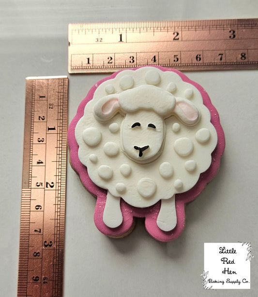 Shauna the Sheep Fondant and Buttercream Stamp and Cutter Set