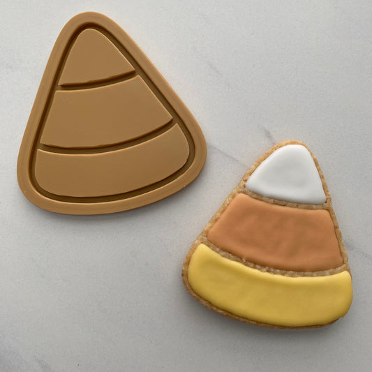 Candy Corn DOUGH STAMP // READY TO FLOOD Stamp and Cookie Cutter Set