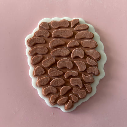Pinecone Buttercream and Fondant Stamp and Cutter Set