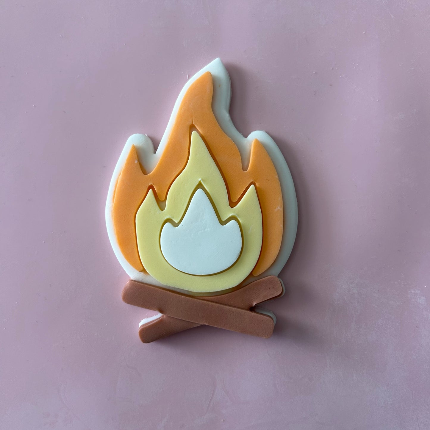 Camp Fire Fondant Stamp and Cutter Set