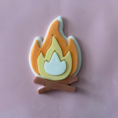 Camp Fire Fondant Stamp and Cutter Set