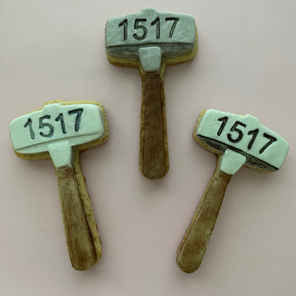 Luther’s Hammer DELUXE Buttercream Stamp and Cookie Cutter Set // Deus Vult Collaboration