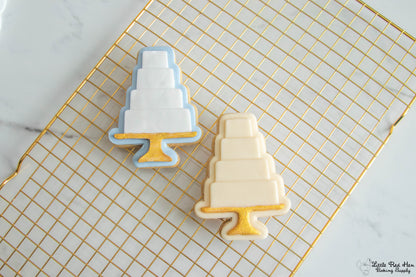 Wedding Cake Buttercream and Fondant Stamp -- Wedding Collection