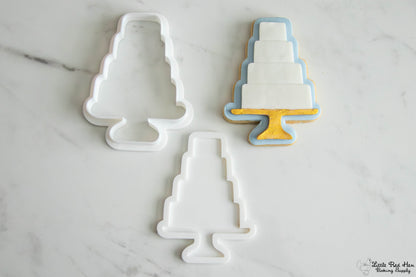 Wedding Cake Buttercream and Fondant Stamp -- Wedding Collection