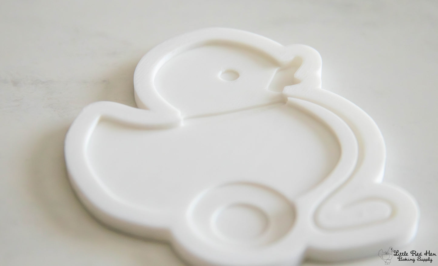 Duck Pull Toy Fondant Stamp and Cutter Set -- Vintage Toys Collection