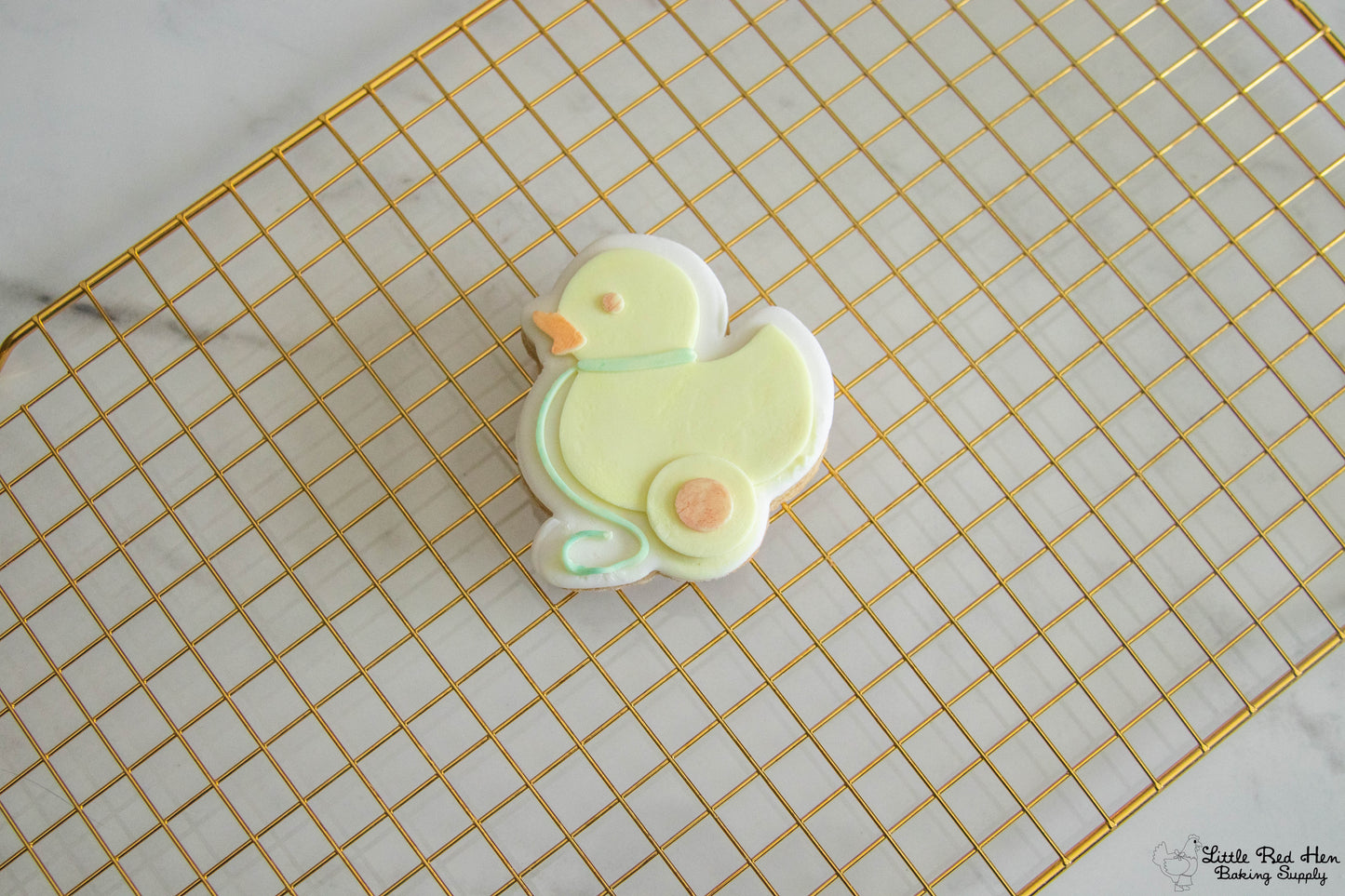 Duck Pull Toy Fondant Stamp and Cutter Set -- Vintage Toys Collection