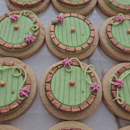 Hobbit Door Buttercream Stamp and Cutter Set