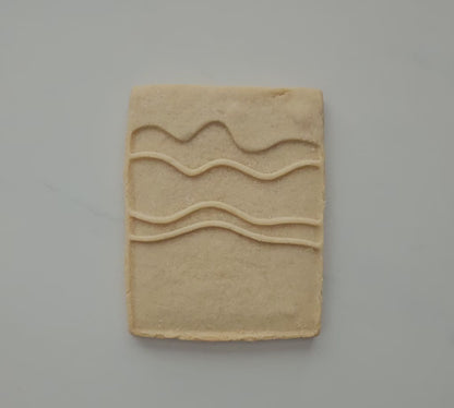 Beach DOUGH STAMP // READY TO FLOOD Stamp and Cookie Cutter Set
