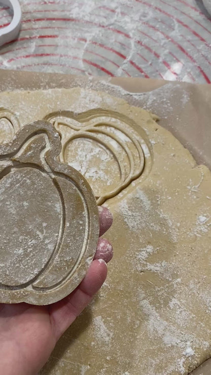 Maple Leaf DOUGH STAMP // READY TO FLOOD Stamp and Cookie Cutter Set