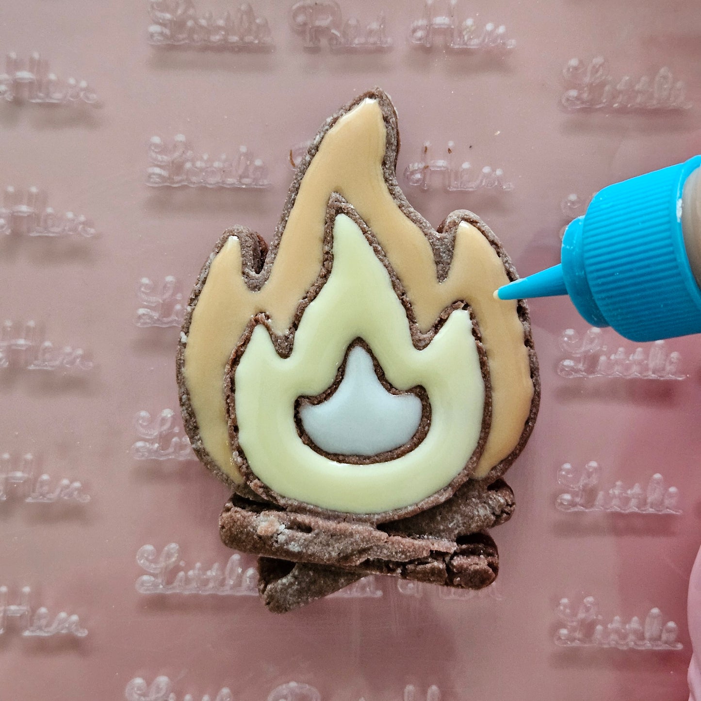Camp Fire DOUGH STAMP // READY TO FLOOD Stamp and Cookie Cutter Set