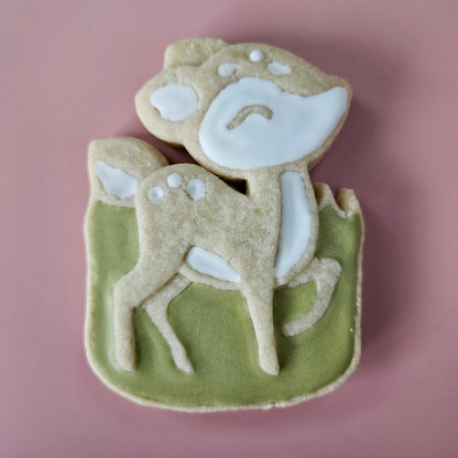 Deer DOUGH STAMP // READY TO FLOOD Stamp and Cookie Cutter Set