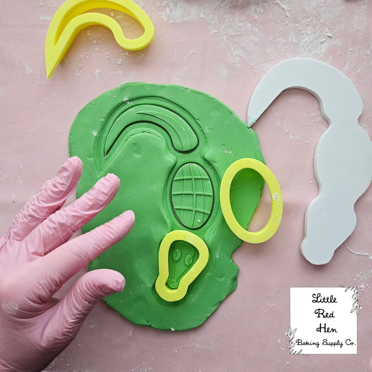 Alligator Fondant and Buttercream Stamp and Cutter Set