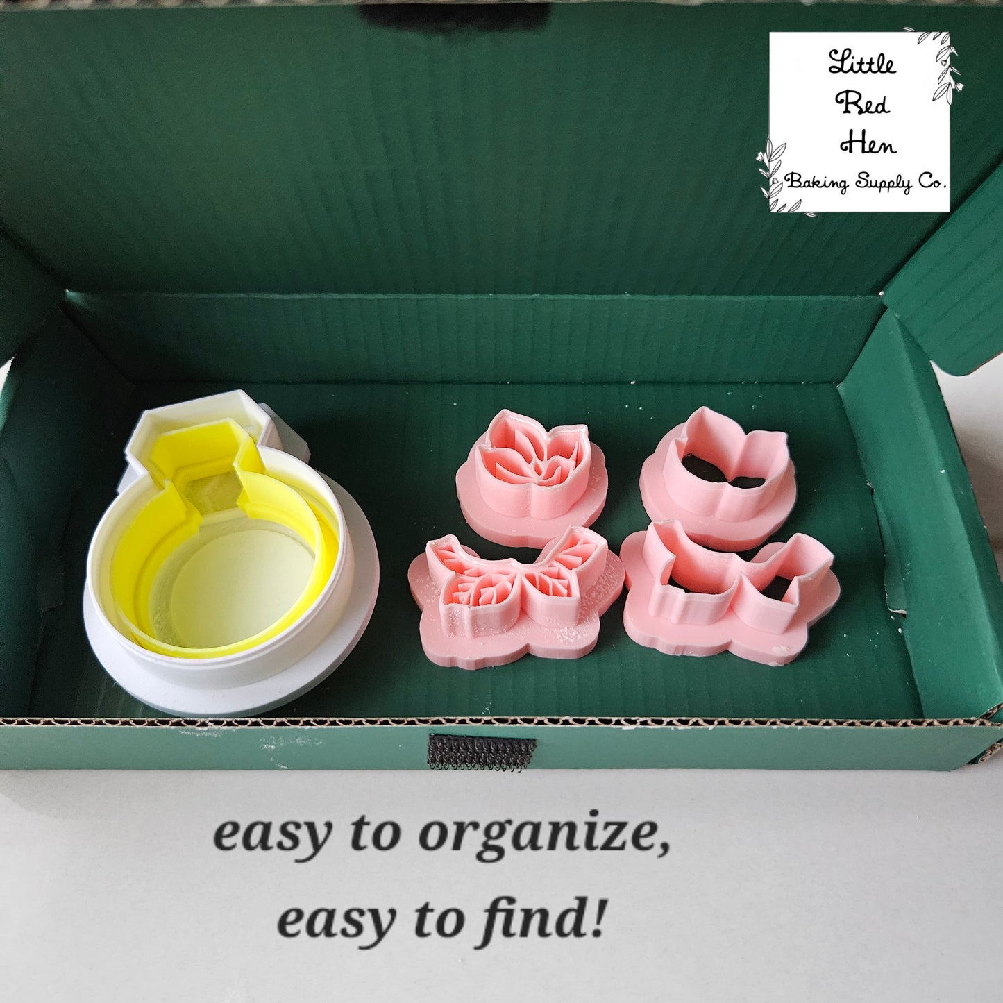 Engagement Ring Fondant and Buttercream Stamp and Cutter Set