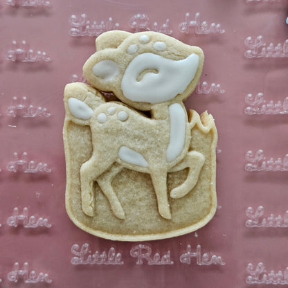 Deer DOUGH STAMP // READY TO FLOOD Stamp and Cookie Cutter Set