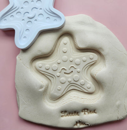 Starfish Fondant and Buttercream Stamp and Cutter Set