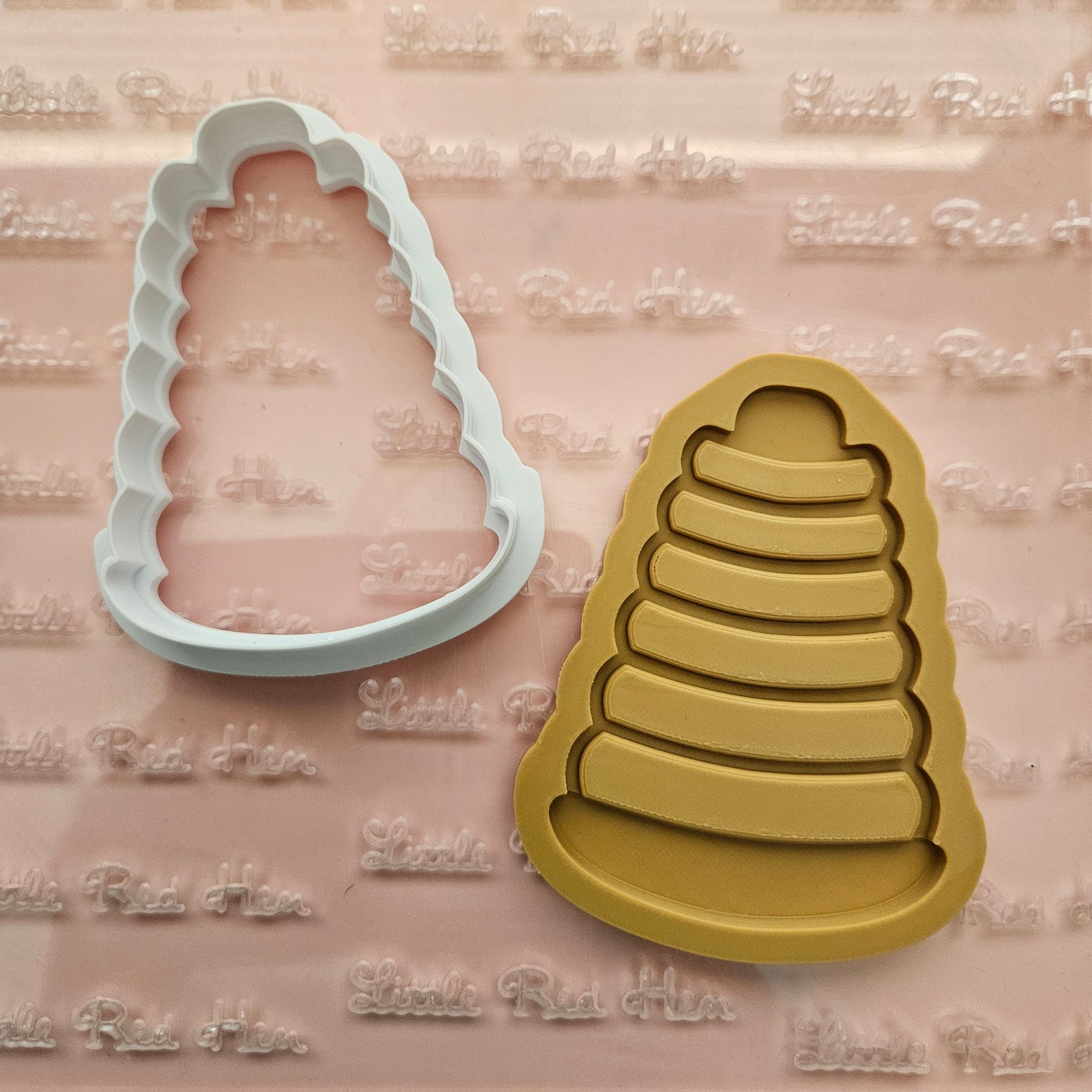 Stacking Rings READY TO FLOOD Buttercream Stamp and Cookie Cutter Set