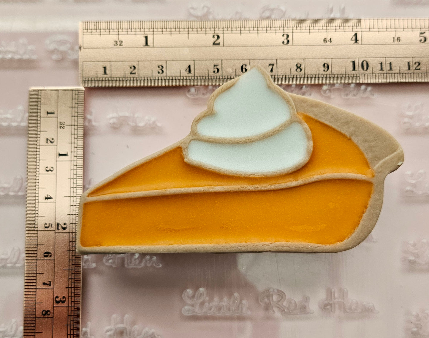 Pumpkin Pie READY TO FLOOD Buttercream Stamp and Cookie Cutter Set