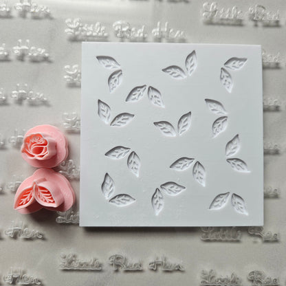 Roses Fondant and Buttercream Stamp Plate and Cutter Set