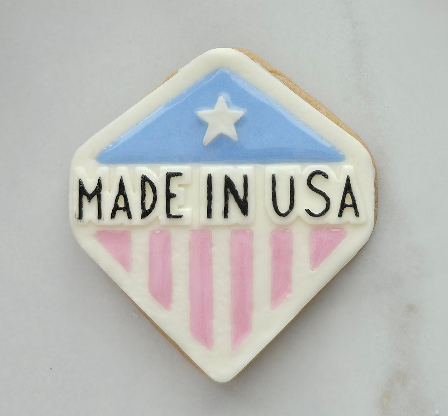 Americana MADE IN USA READY TO FLOOD Buttercream Fondant Stamp and Cookie Cutter Set