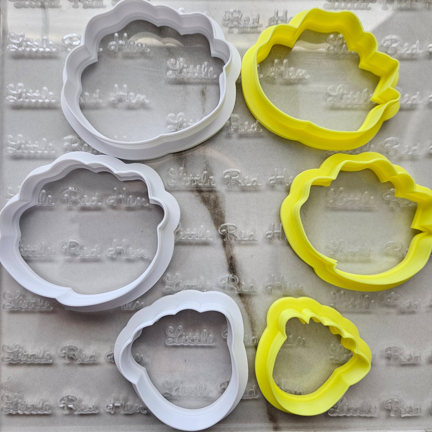 Roses Blossom Bloom Buttercream Fondant Stamp and Cookie Cutter Set