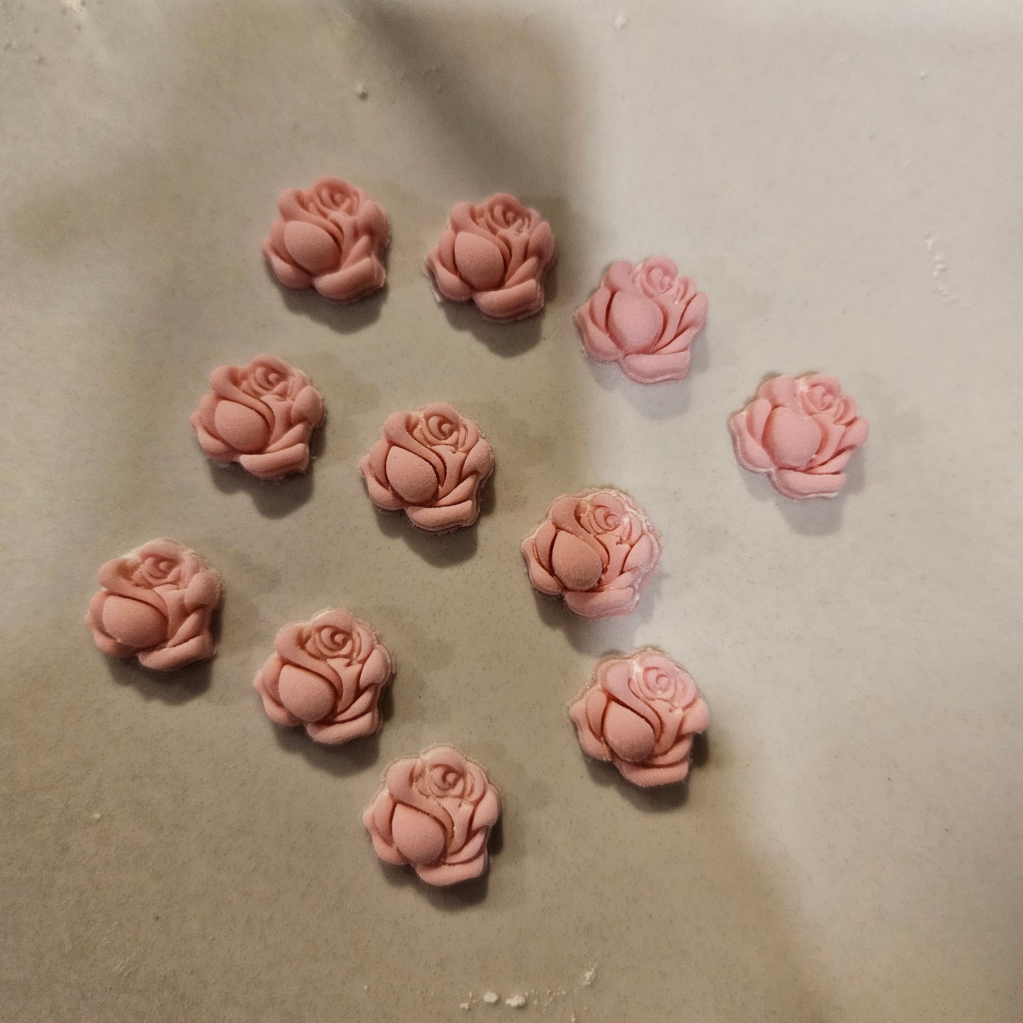 Roses Fondant and Buttercream Stamp Plate and Cutter Set