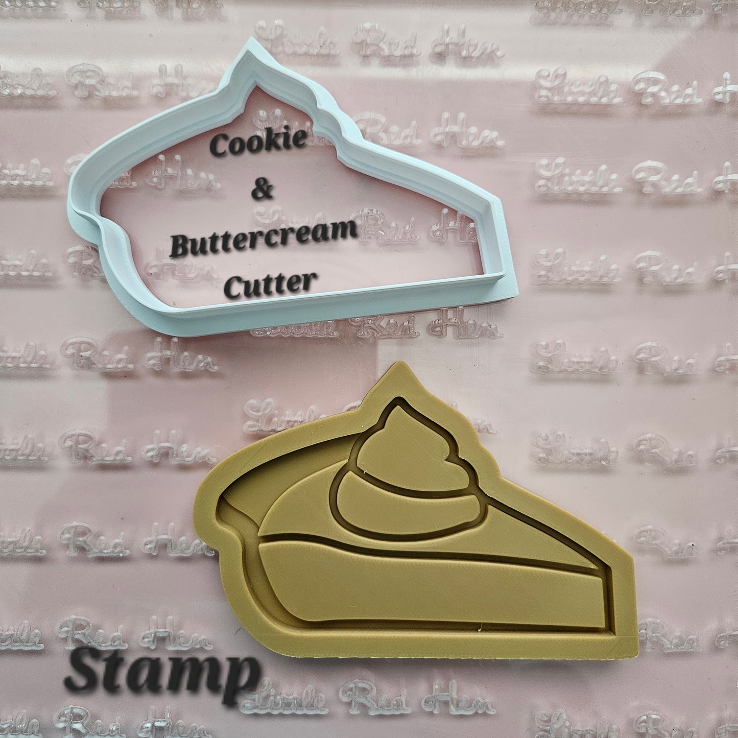 Pumpkin Pie READY TO FLOOD Buttercream Stamp and Cookie Cutter Set