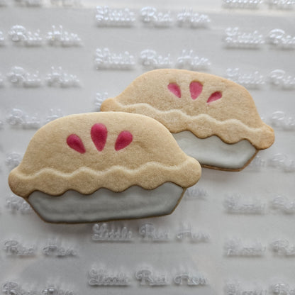 Cute Pie DOUGH STAMP // READY TO FLOOD Stamp and Cookie Cutter Set