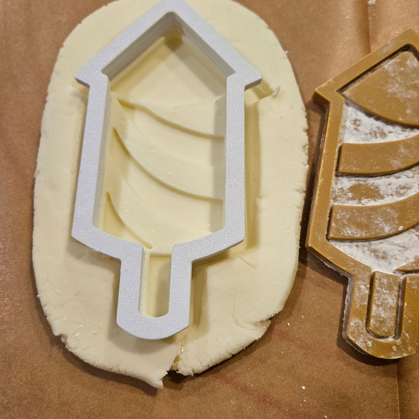 Americana Rocket READY TO FLOOD Buttercream Fondant Stamp and Cookie Cutter Set