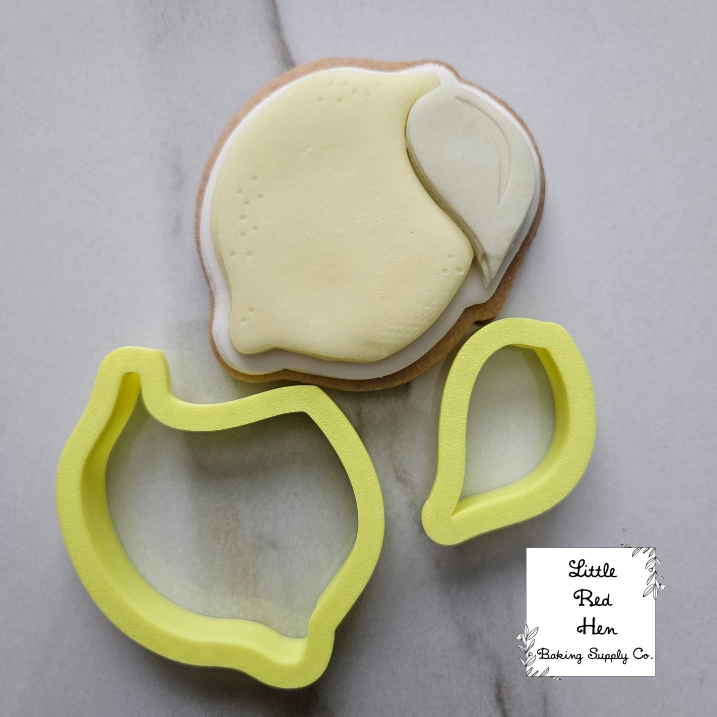Lemon Buttercream Stamp and Cutter Set -- Summer Fruits Collection