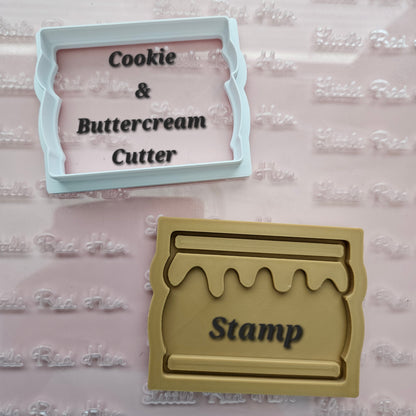 S'more READY TO FLOOD Buttercream Stamp and Cookie Cutter Set