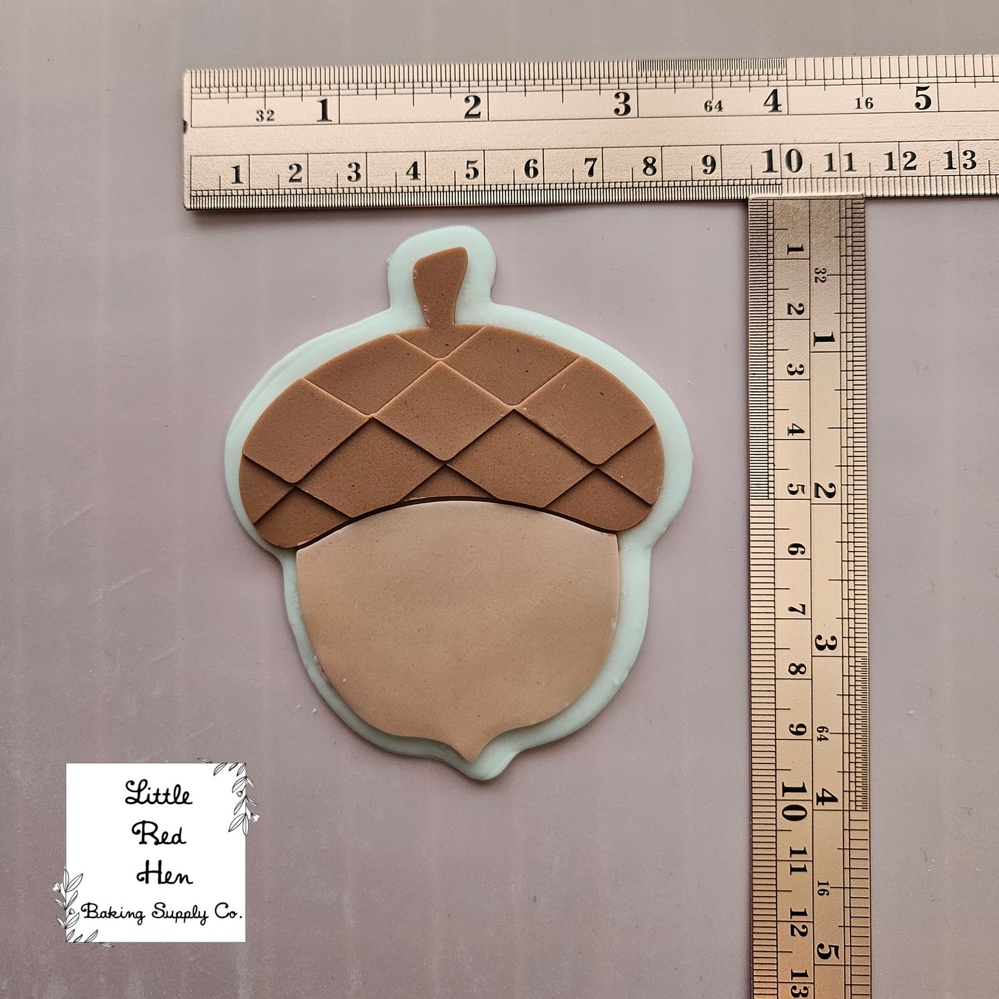 Acorn Buttercream and Fondant Stamp and Cutter Set