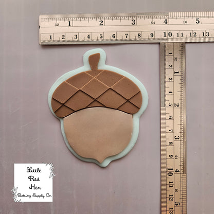 Acorn Buttercream and Fondant Stamp and Cutter Set