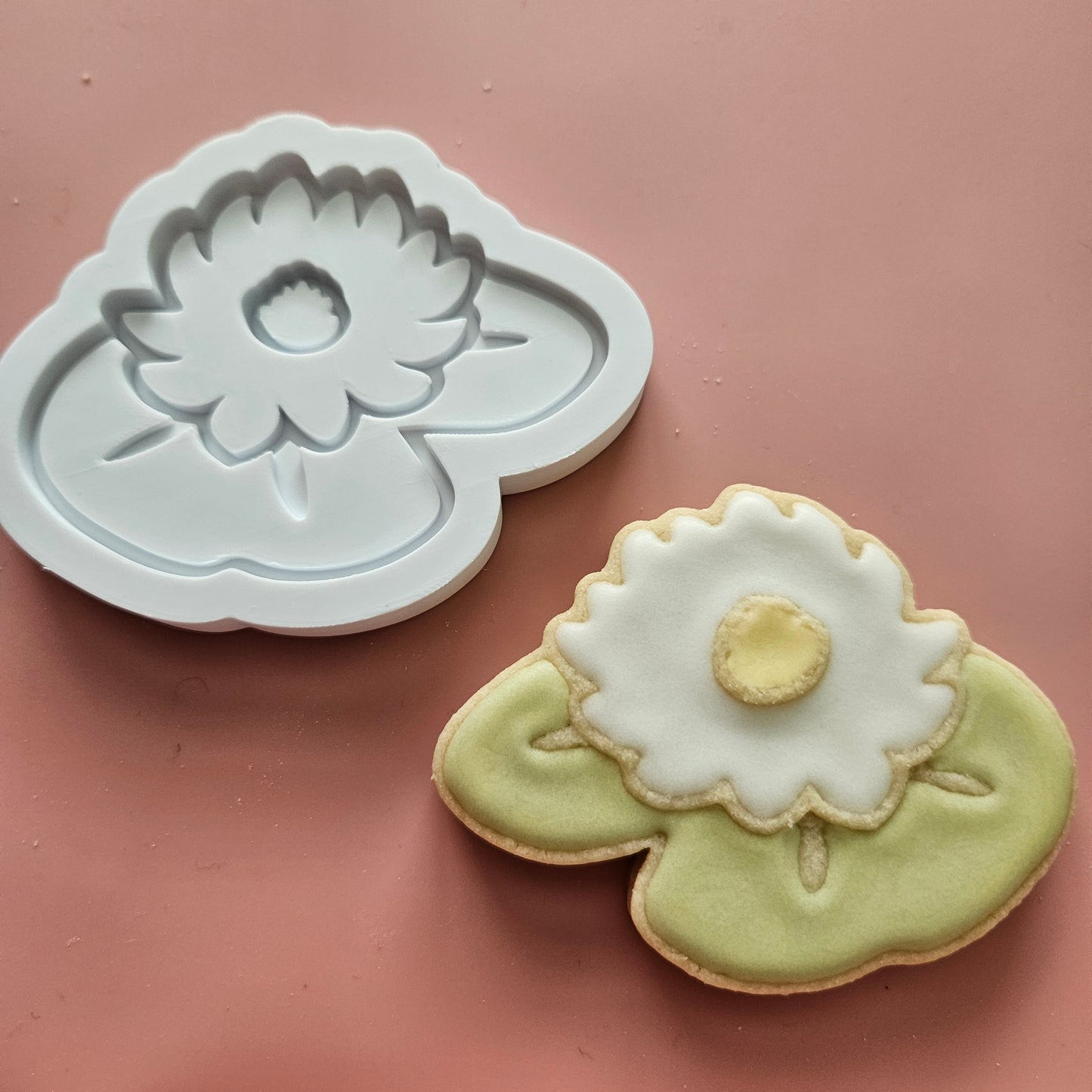 Lily Pad DOUGH STAMP // READY TO FLOOD Stamp and Cookie Cutter Set