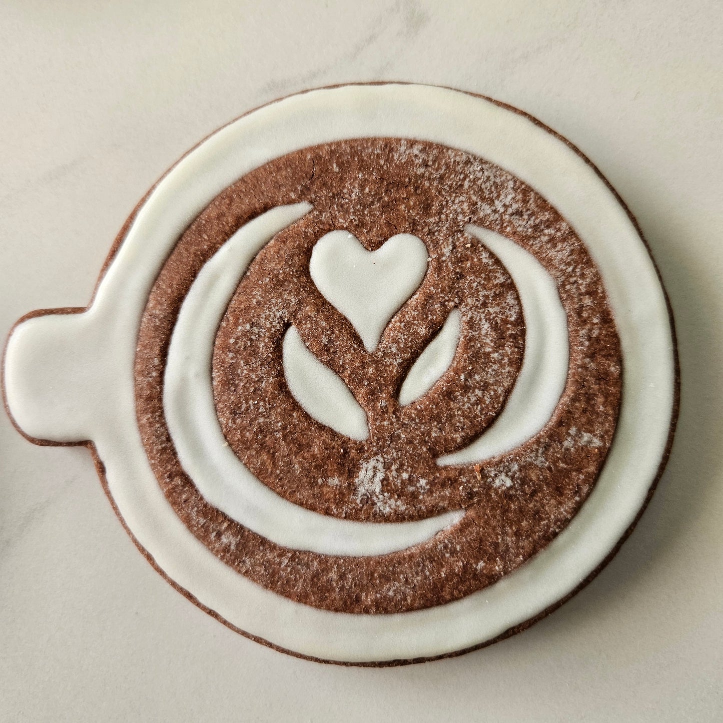 Cappuccino Top DOUGH STAMP // READY TO FLOOD Stamp and Cookie Cutter Set