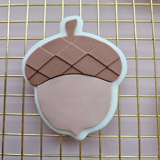Acorn Buttercream and Fondant Stamp and Cutter Set
