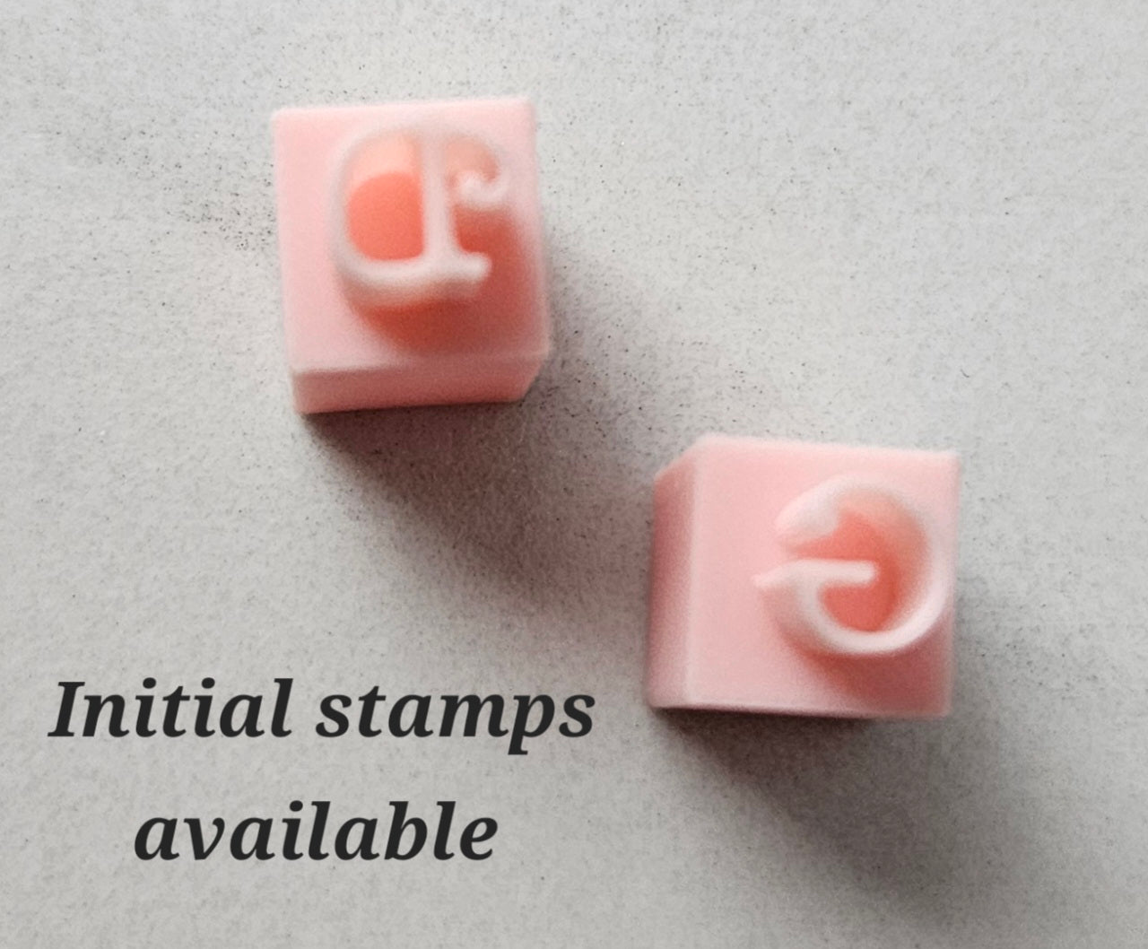 Fireplace Fondant and Buttercream Stamp and Cutter Set (and Optional Initial Stamps)