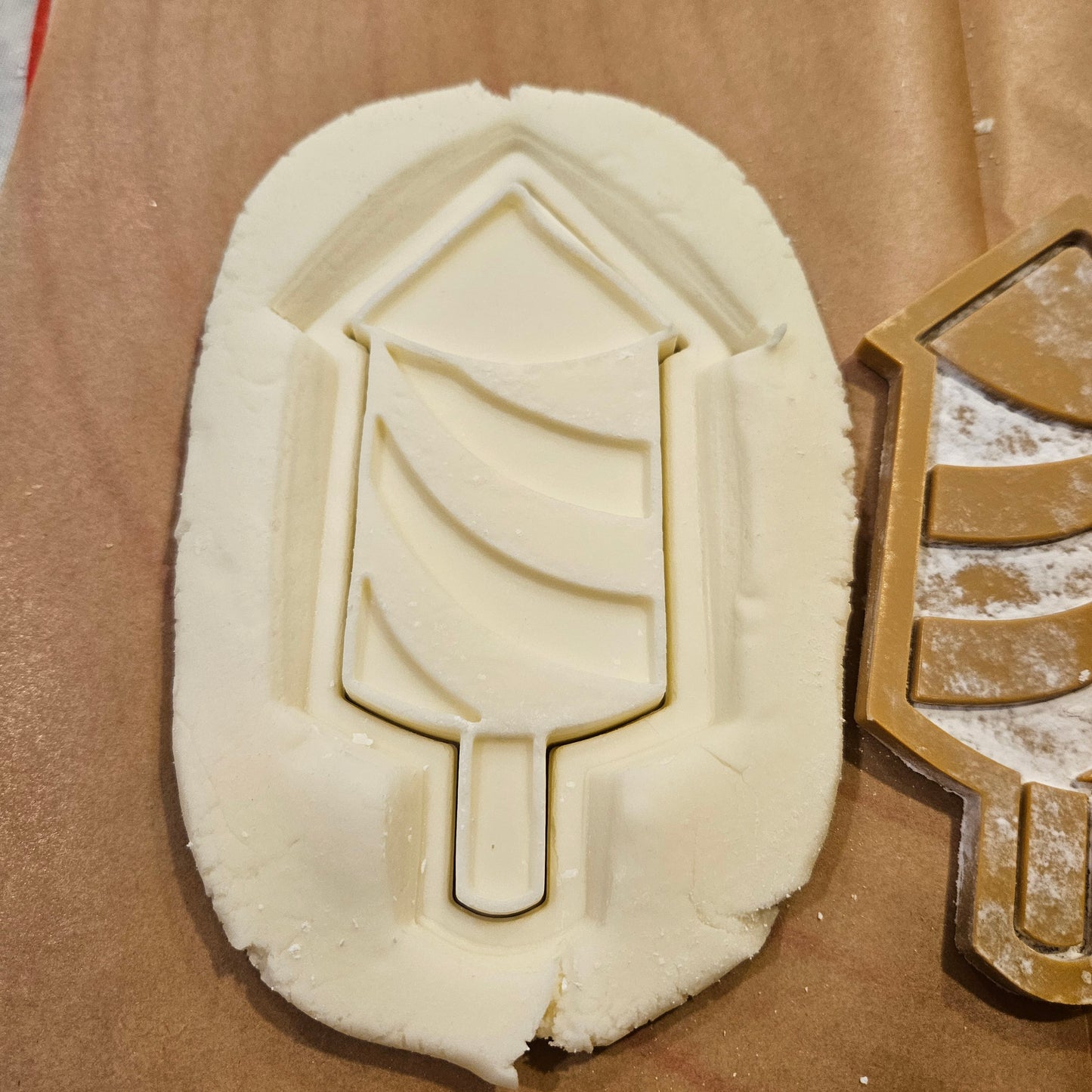 Americana Rocket READY TO FLOOD Buttercream Fondant Stamp and Cookie Cutter Set