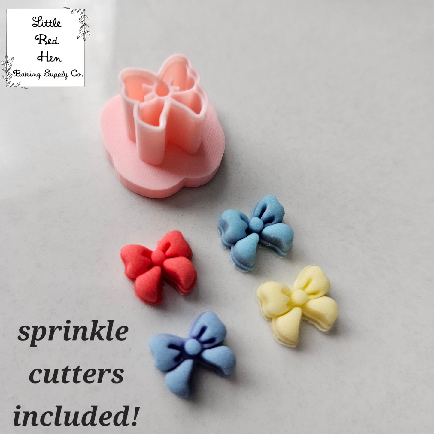 Christmas Tree Snow Globe Fondant and Buttercream Stamp and Cutter Set